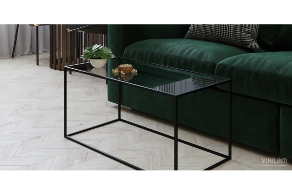 Кварцвиниловая плитка VINILAM PARQUET CHEVRON RI4777CL7 Шеврон Бриссак Glue